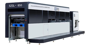 SZCL-850全自動高周波膠盒柔線壓痕模切機(jī)